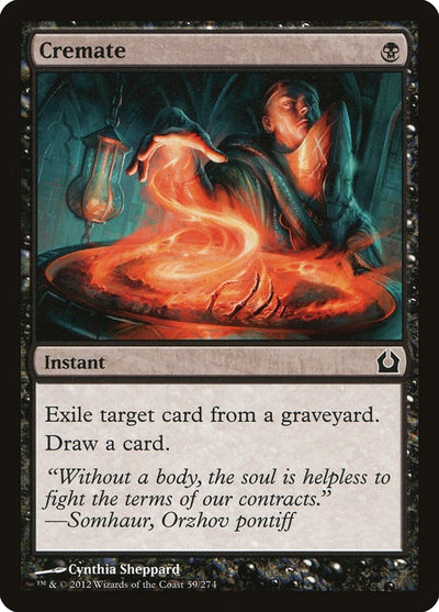 Cremate (59) (RTR)