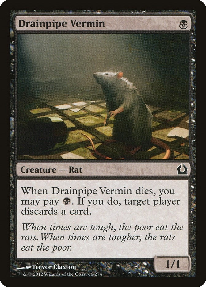 Drainpipe Vermin (66) (RTR)