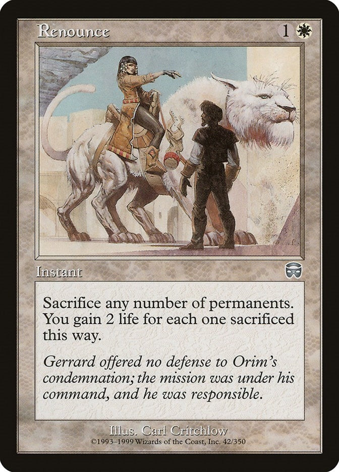 Renounce (42) (MMQ)