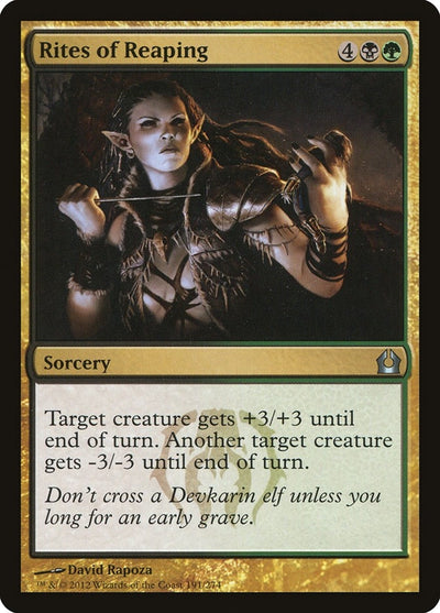 Rites of Reaping (191) (RTR)