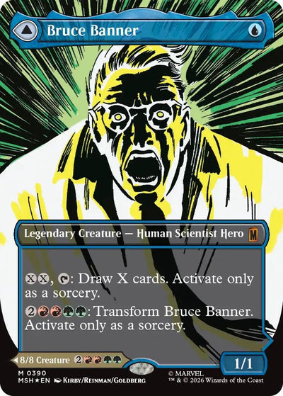 Bruce Banner (Borderless) (0390) (390) (MSH)