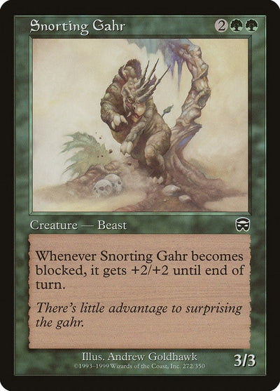 Snorting Gahr (272) (MMQ)