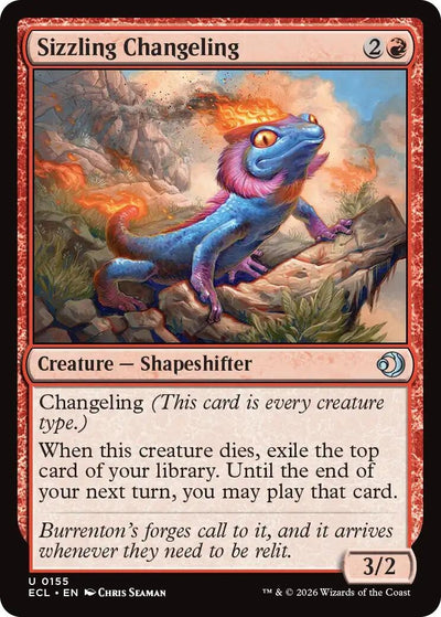 Sizzling Changeling (155) (ECL)