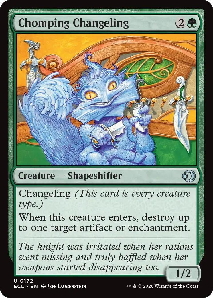 Chomping Changeling (172) (ECL)
