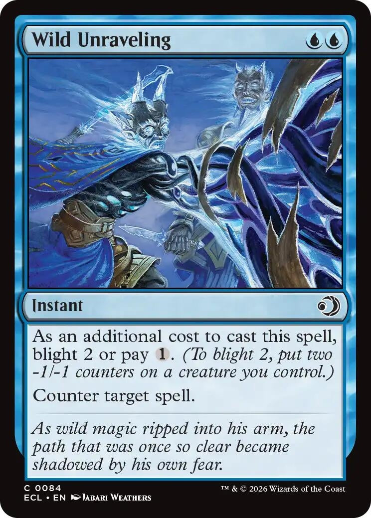 Wild Unraveling (84) (ECL)