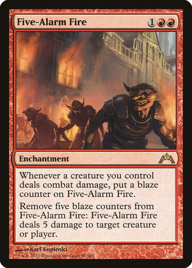 Five-Alarm Fire (91) (GTC)