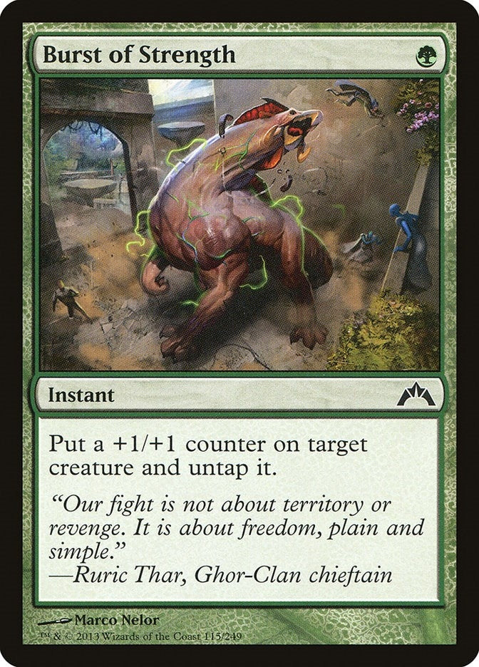 Burst of Strength (115) (GTC)