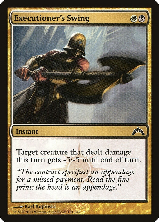 Executioner's Swing (161) (GTC)
