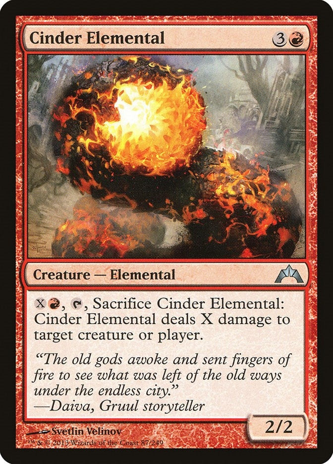 Cinder Elemental (87) (GTC)