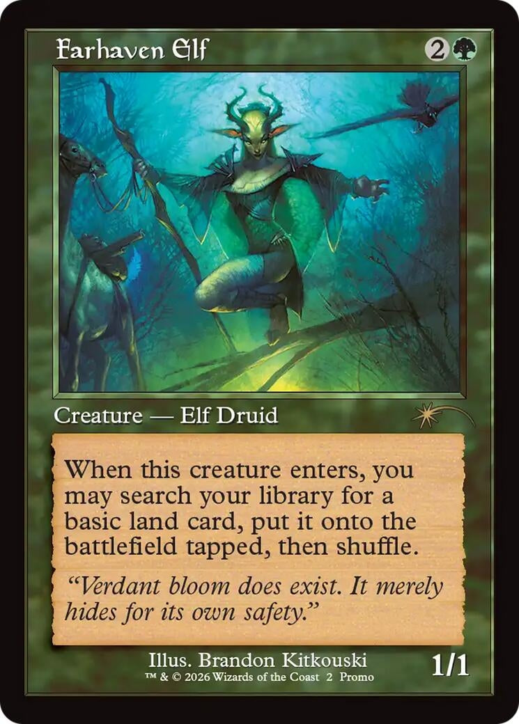 Farhaven Elf (Retro Frame) (2) (WPN)