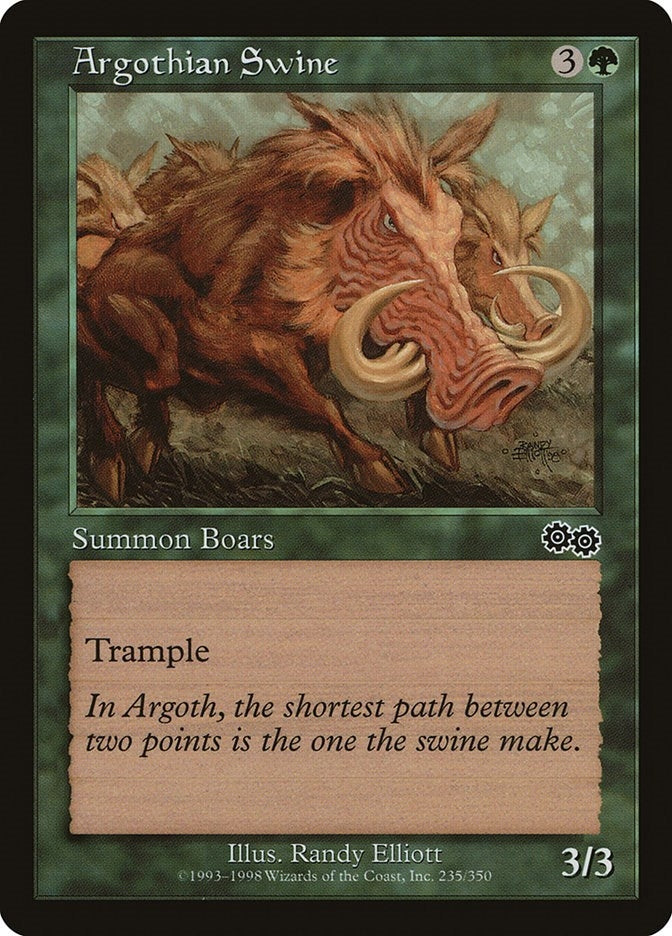 Argothian Swine (235) (USG)