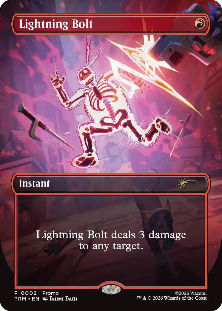 Lightning Bolt (Borderless) (2) (UMP)