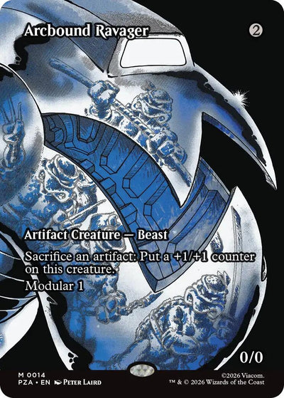 Arcbound Ravager (Borderless) (14) (PZA)
