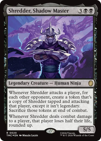 Shredder, Shadow Master (Surge Foil) (20) (TMC)