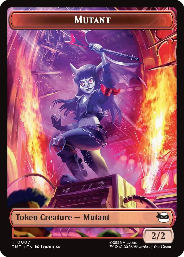 Mutant // Mutagen Double-Sided Token (7 // 9) (TMT)