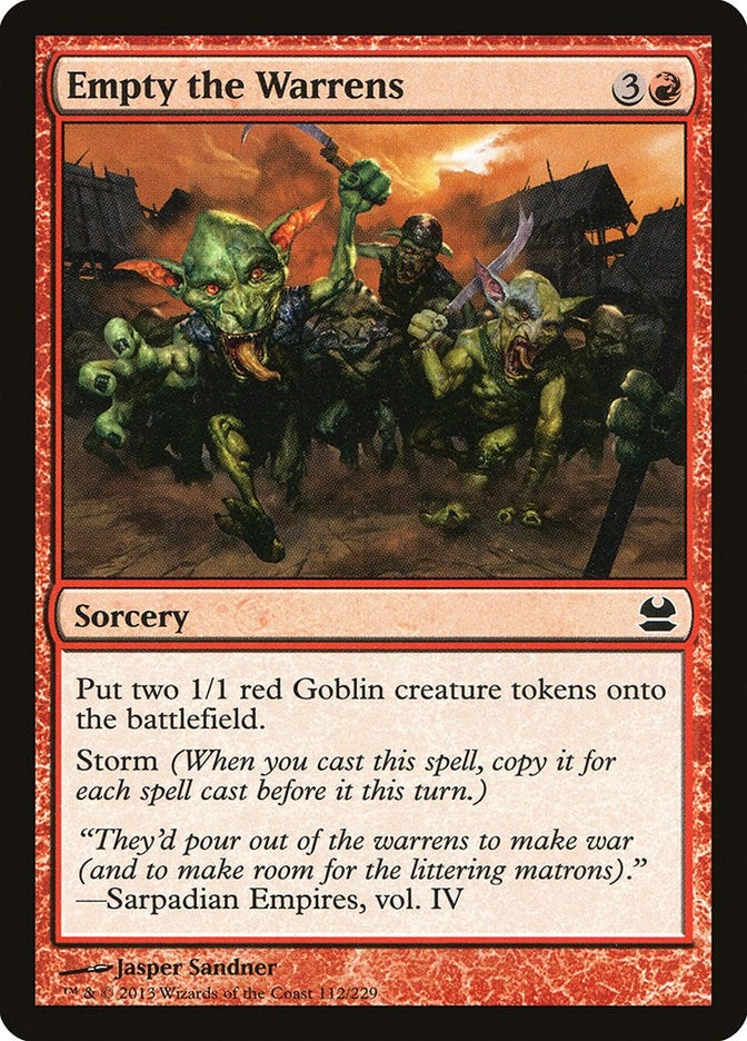 Empty the Warrens (112) (MMA)