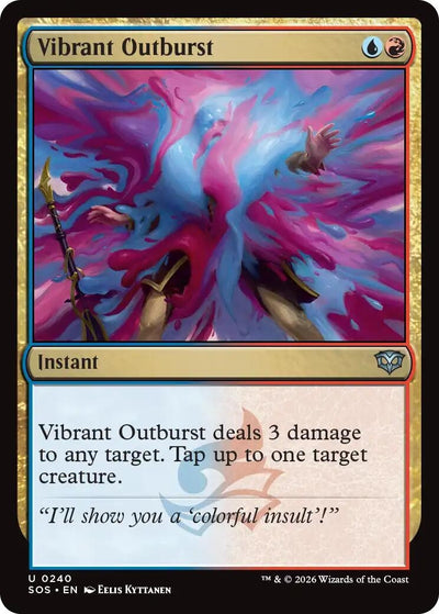 Vibrant Outburst (240) (SOS)