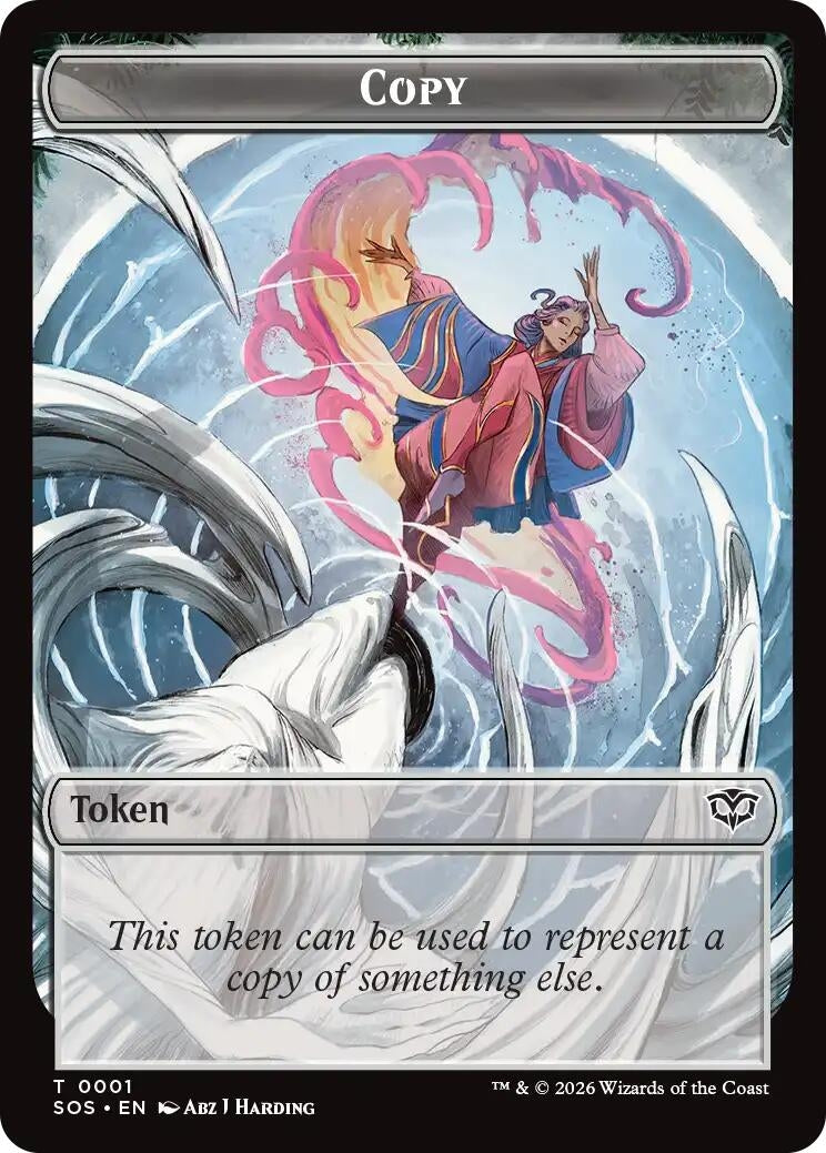 Copy // Spirit (0010) Double-Sided Token (1 // 10) (SOS)