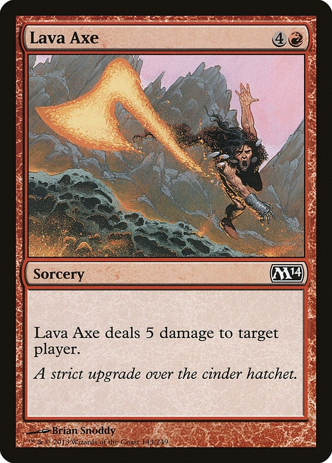 Lava Axe (143) (M14)