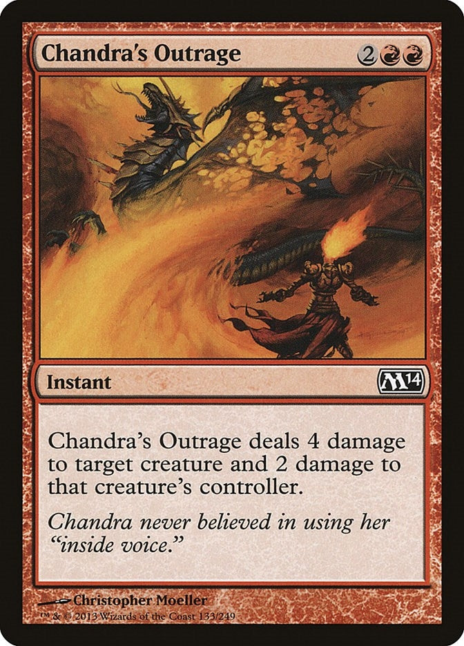 Chandra's Outrage (133) (M14)