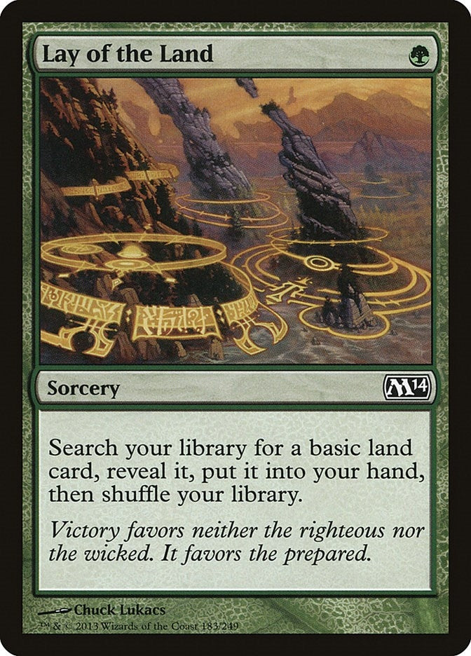 Lay of the Land (183) (M14)
