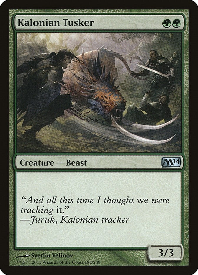 Kalonian Tusker (182) (M14)