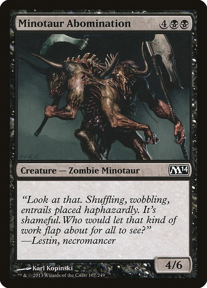 Minotaur Abomination (107) (M14)