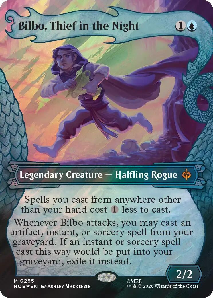 Bilbo, Thief in the Night (Showcase) (Surge Foil) (255) (HOB)
