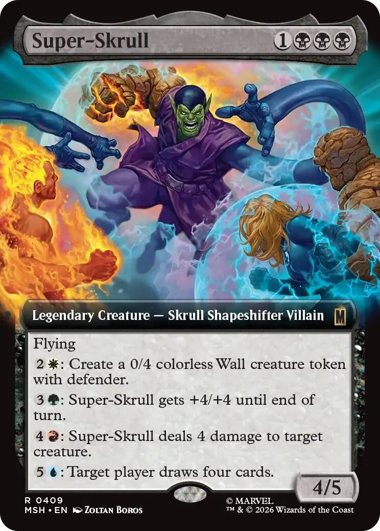 Super-Skrull (Extended Art) (409) (MSH)