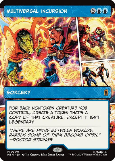 Multiversal Incursion (Borderless) (300) (MSH)