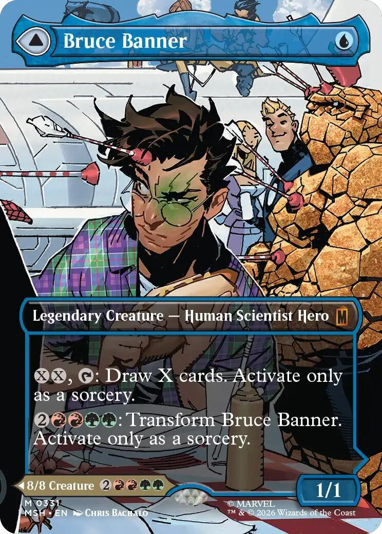 Bruce Banner (Borderless) (0331) (331) (MSH)