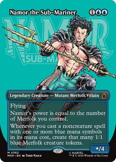 Namor the Sub-Mariner (Borderless) (0362) (362) (MSH)