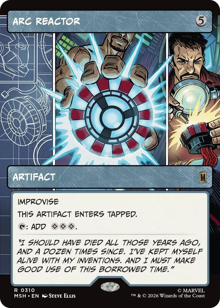 Arc Reactor (Borderless) (310) (MSH)