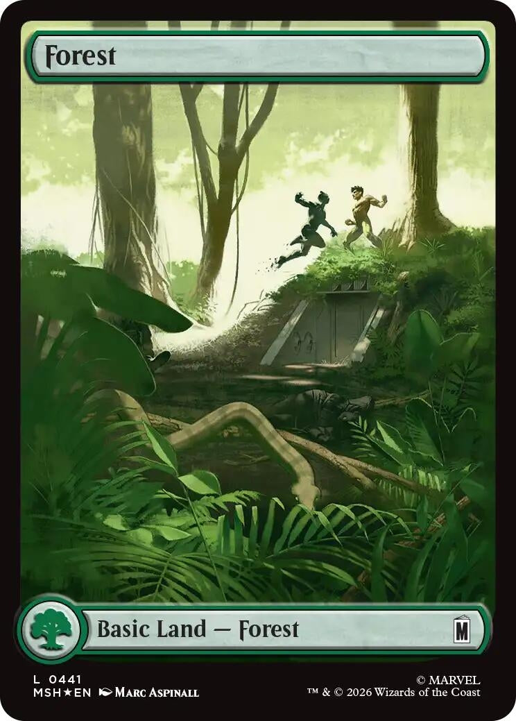 Forest (0441) (Surge Foil) (441) (MSH)