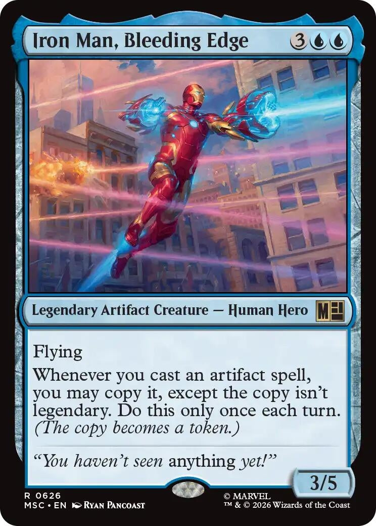 Iron Man, Bleeding Edge (626) (MSC)