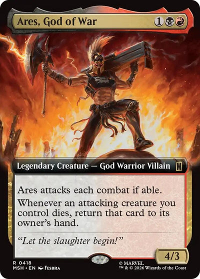 Ares, God of War (Extended Art) (418) (MSH)