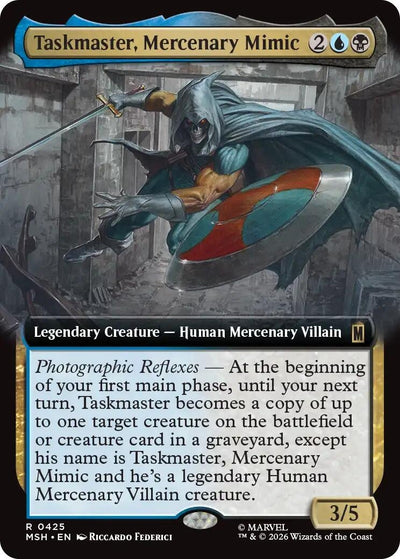 Taskmaster, Mercenary Mimic (Extended Art) (425) (MSH)