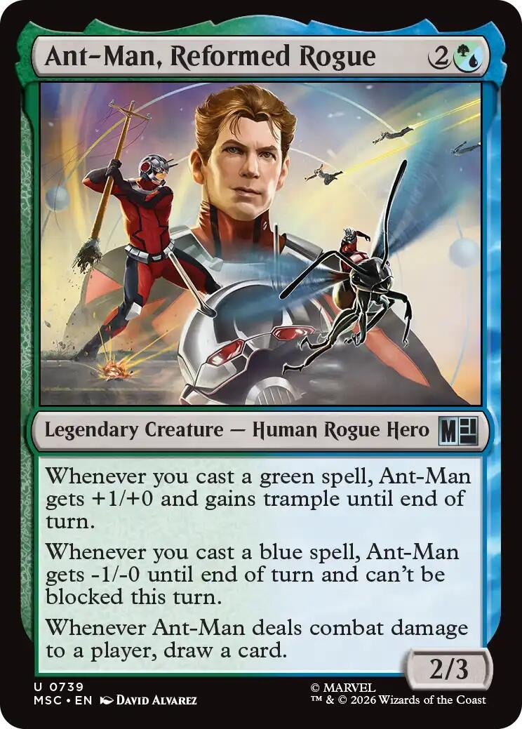 Ant-Man, Reformed Rogue (739) (MSC)