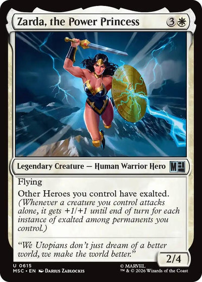 Zarda, the Power Princess (615) (MSC)