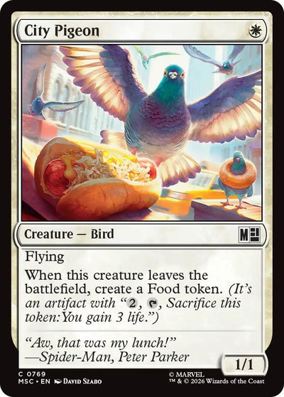 City Pigeon (769) (MSC)