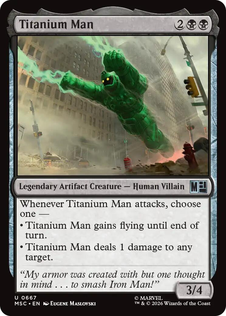 Titanium Man (667) (MSC)