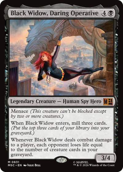 Black Widow, Daring Operative (831) (MSC)