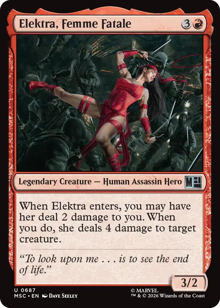 Elektra, Femme Fatale (687) (MSC)