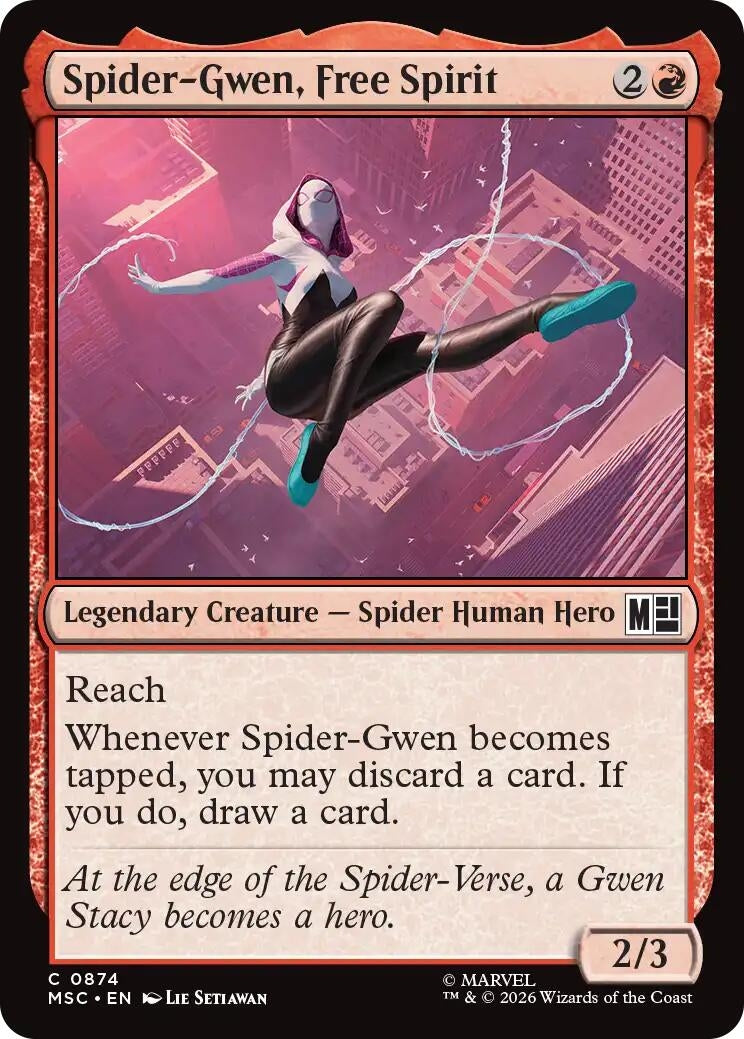 Spider-Gwen, Free Spirit (874) (MSC)