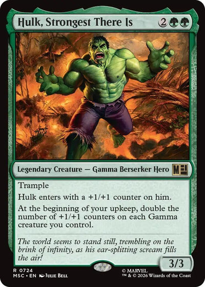 Hulk, Strongest There Is (724) (MSC)