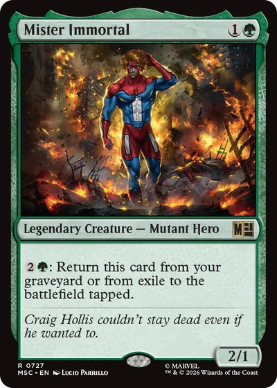 Mister Immortal (727) (MSC)