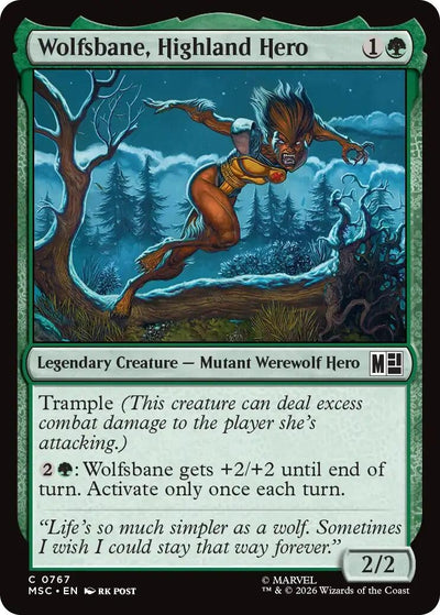 Wolfsbane, Highland Hero (767) (MSC)