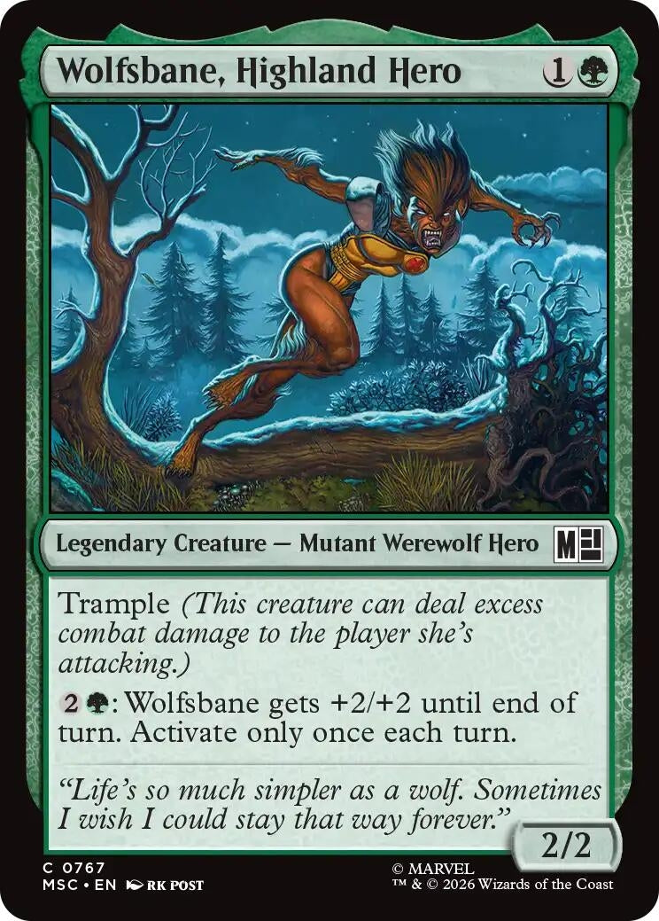 Wolfsbane, Highland Hero (767) (MSC)