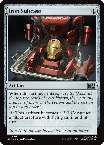 Iron Suitcase (750) (MSC)