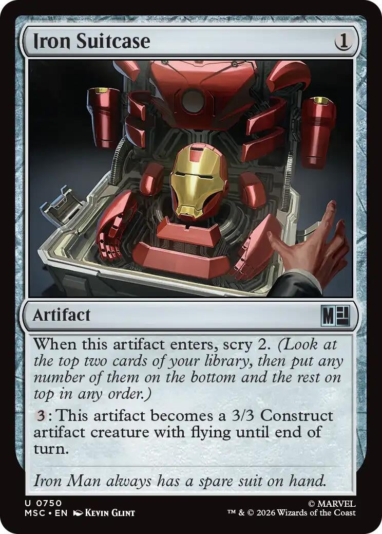 Iron Suitcase (750) (MSC)